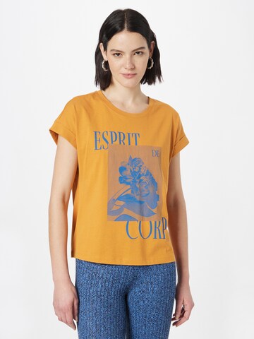 ESPRIT T-Shirt in Gelb: predná strana