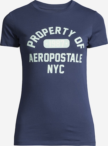 AÉROPOSTALE - Camiseta en azul: frente