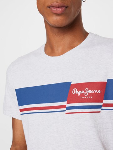 Pepe Jeans T-Shirt 'KADE' in Weiß