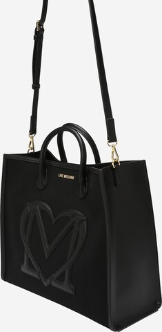 Love Moschino Nakupovalna torba 'SPORTY' | črna barva