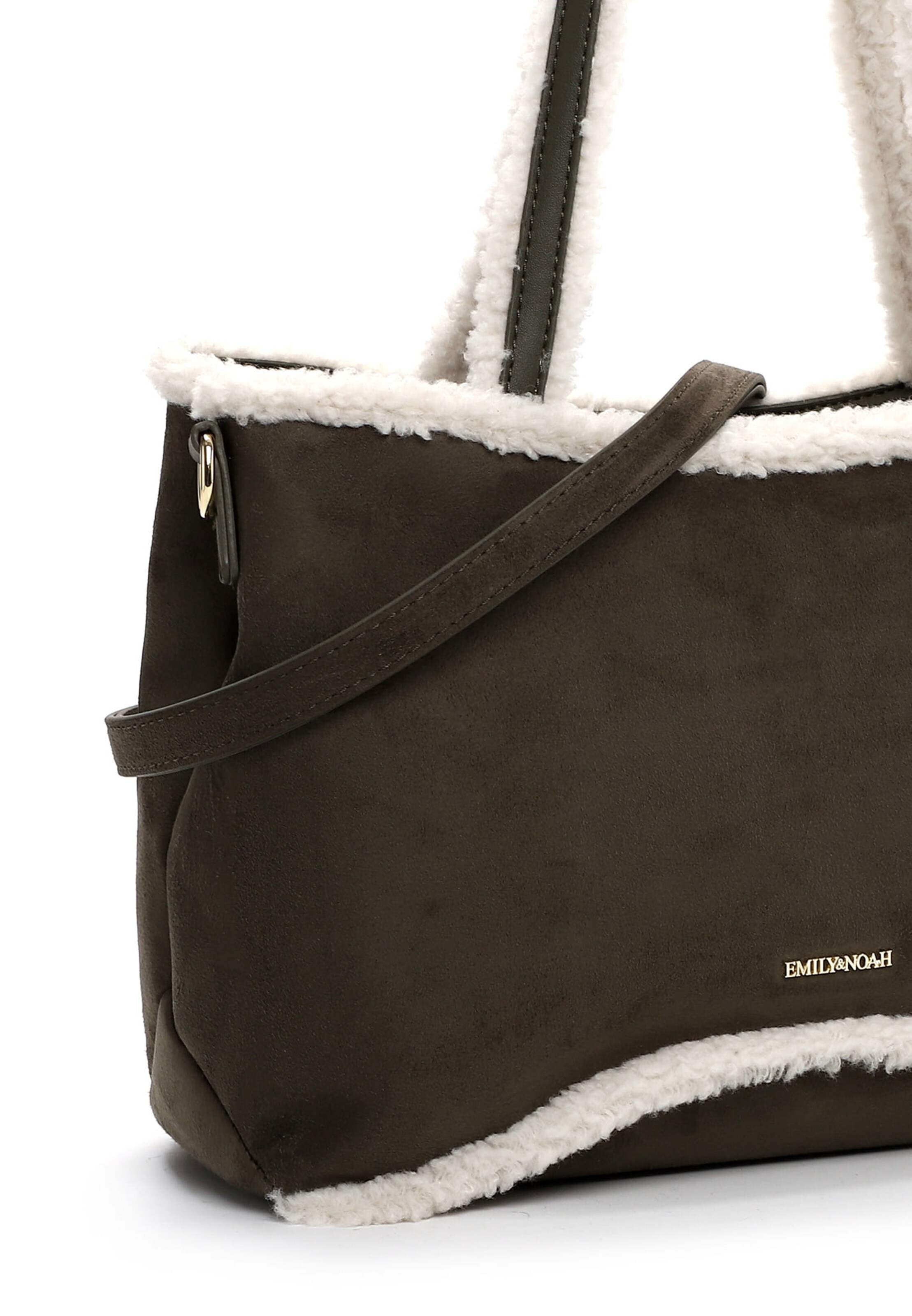 Shopper 'Heiderose' di Emily & Noah in verde