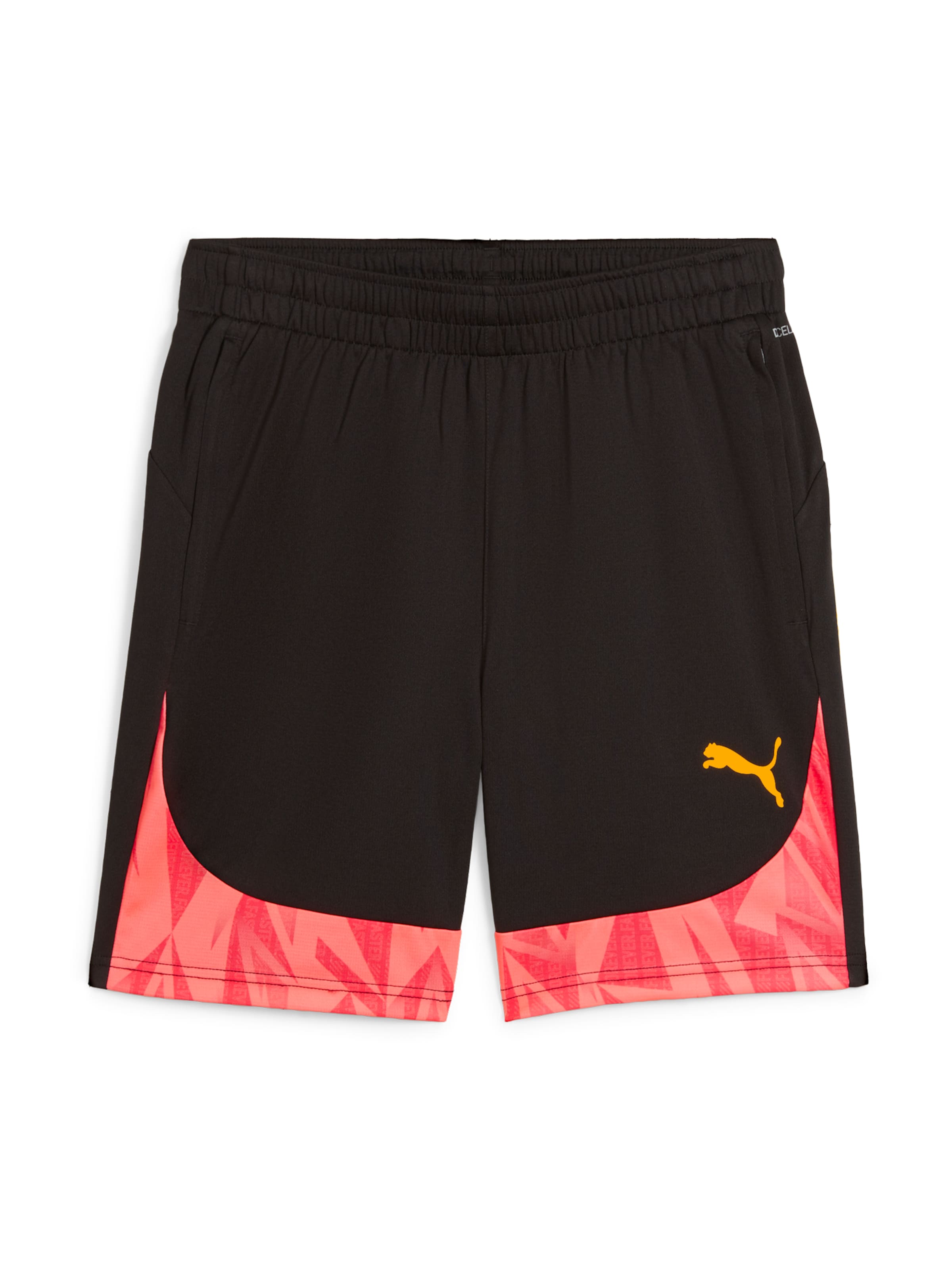 PUMA Regular Sportshorts 'Individual Finual' in Schwarz: Vorderseite