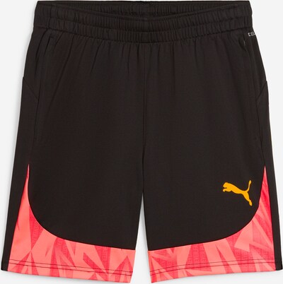 PUMA Spodnie sportowe 'Individual Finual' w kolorze koralowy / rdzawoczerwony / czarnym, Podgląd produktu