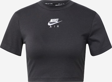 Nike Sportswear Shirt in Grijs: voorkant