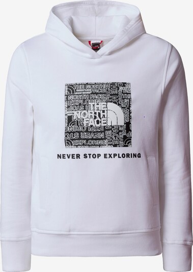 THE NORTH FACE Sweatshirt 'Off Mountain' in Black / White, Item view