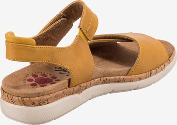 Relife Sandals 'Herich' in Yellow