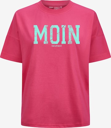 salzhaut Shirt in Roze: voorkant