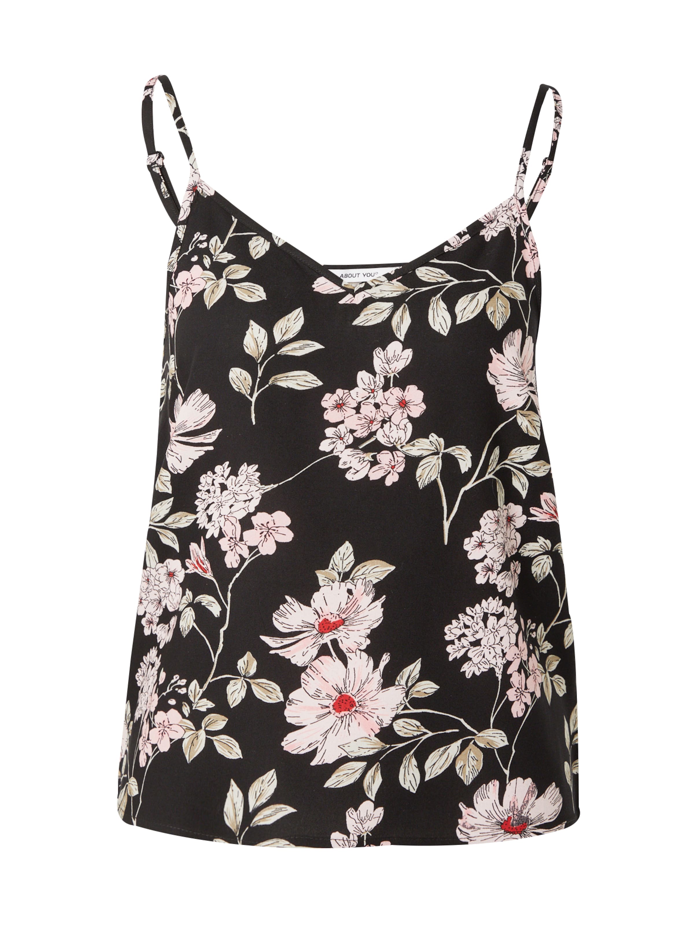 melns ABOUT YOU Topiņš 'Laila': no priekšpuses