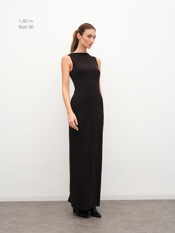 RÆRE by Lorena Rae Dress 'Elora' in Black: front