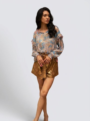 Miss June Blouse 'Blouse Renata' in Blue