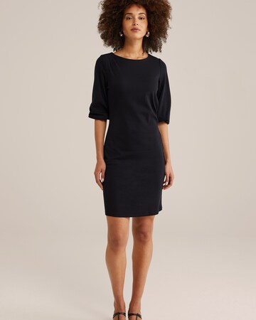 Abito di WE Fashion in nero: frontale