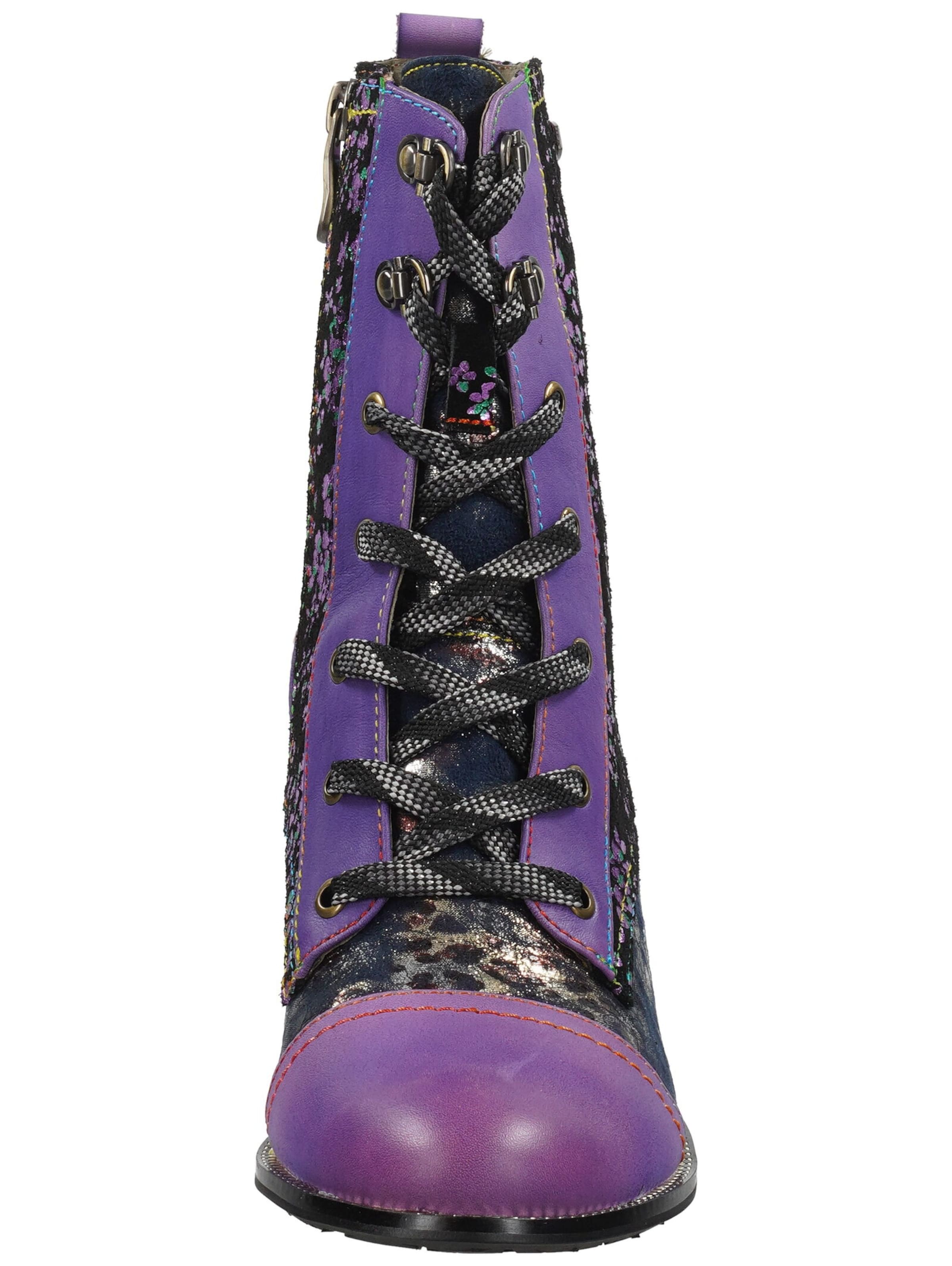 Laura Vita Stiefelette in Lila