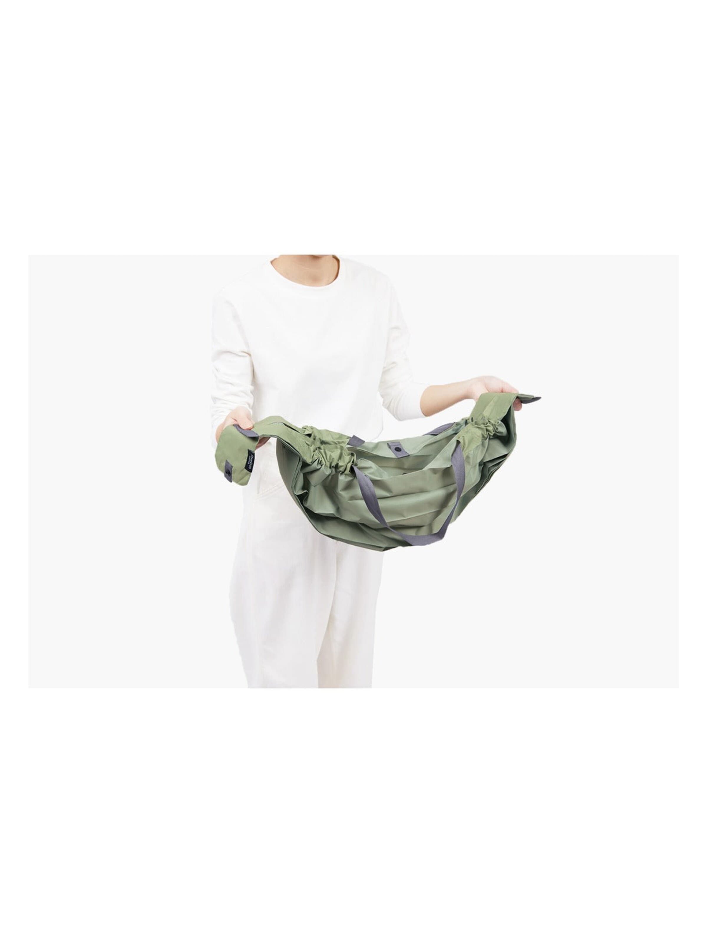 Shupatto Shopper 'Compact Bag L' in Groen
