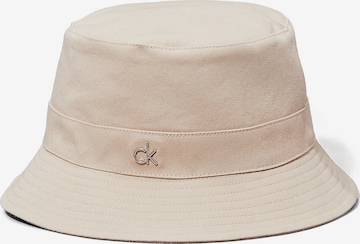 Calvin Klein Hut in Beige: Vorderseite