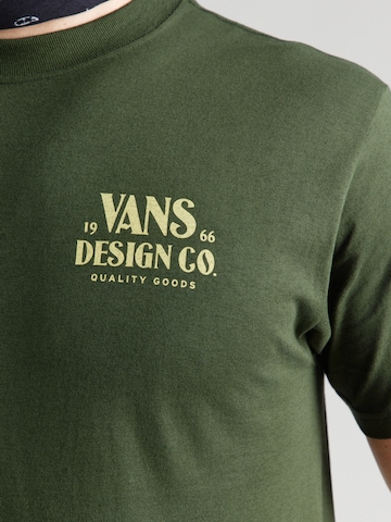 VANS Тениска 'Hov' в зелено