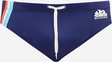 Pantaloncini da bagno di Sundek in blu: frontale