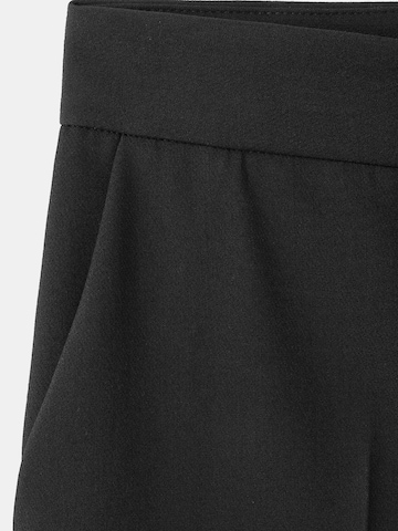 MANGO Regular Hose 'POL' in Schwarz
