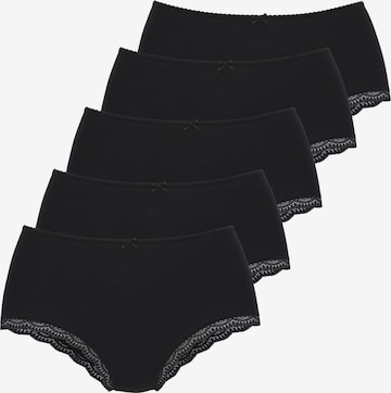 Slip LASCANA en noir : devant