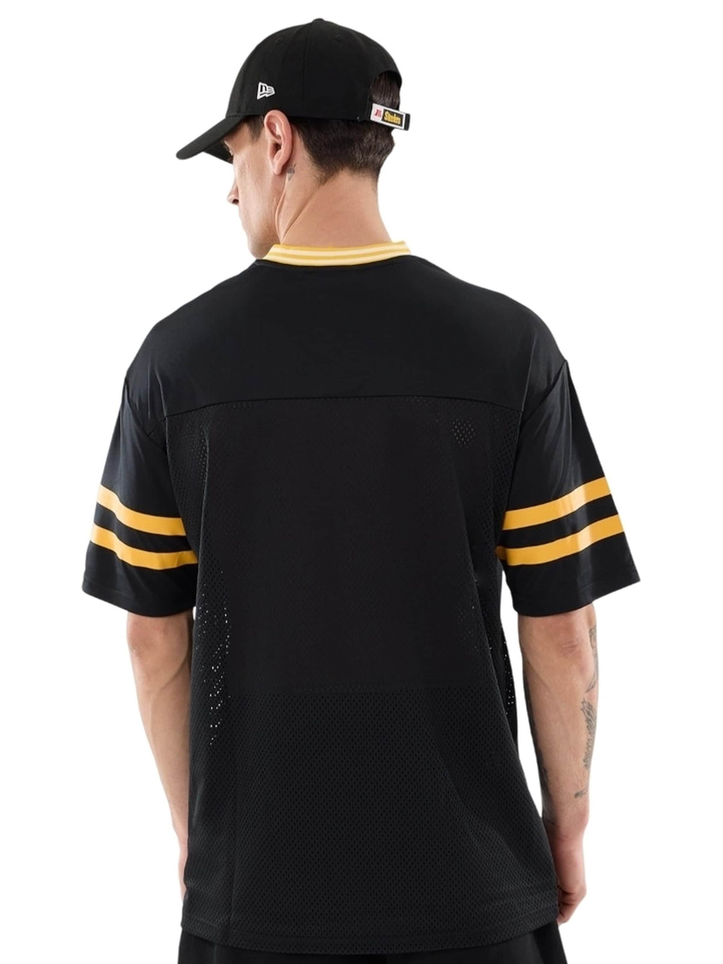 NEW ERAMajica 'Camiseta new era negra steelers nos nfl mesh tee' - crna boja