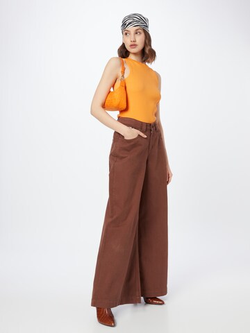 VERO MODA Top 'LAVENDER' in Orange