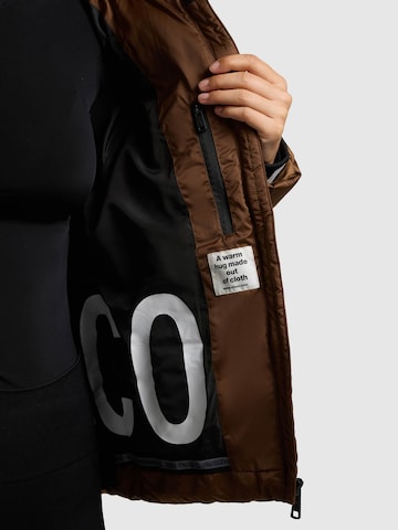 khujo Zimní bunda 'Isett2' – hnědá