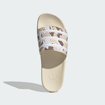 ADIDAS ORIGINALS Pantolette 'Adilette' in Weiß