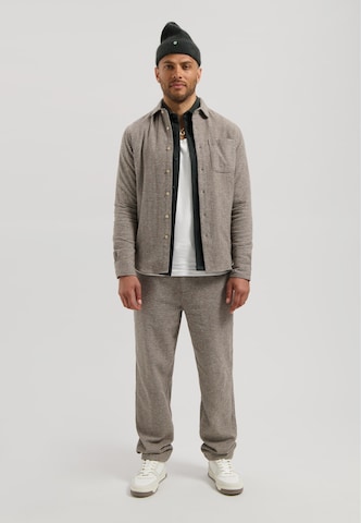 Dstrezzed Regular fit Button Up Shirt 'Mateja' in Brown