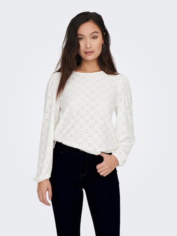 JDY Blouse 'ABIGAIL' in White: front