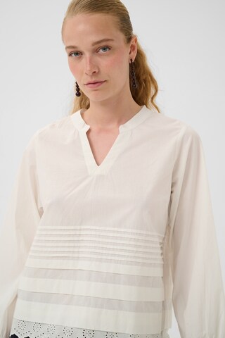 Chemisier 'CUOdette' CULTURE en blanc