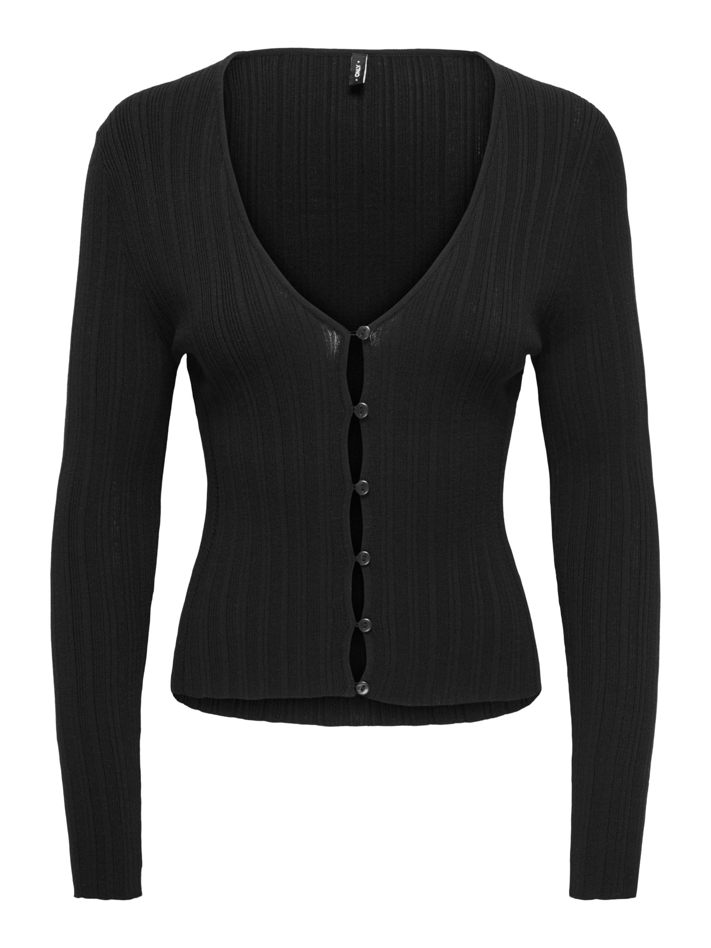 ONLY Cardigan en M en noir, Vue avec produit