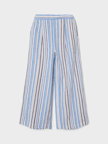 NAME IT Wide leg Broek 'Fesol' in Blauw