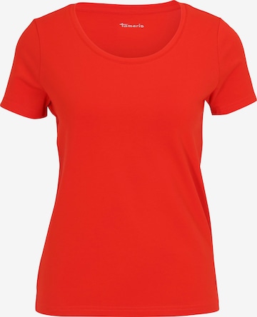 TAMARIS Shirt in Red: front