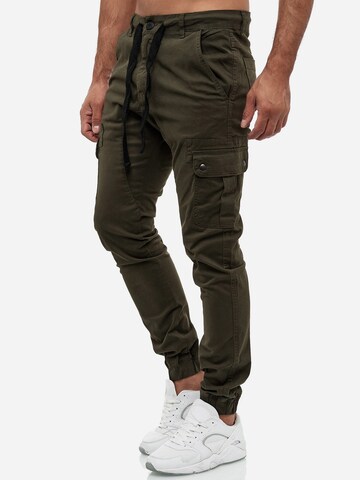 Tazzio Regular Cargohose '18525' in Grün
