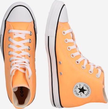 Sneaker alta 'Chuck Taylor All Star' di CONVERSE in arancione