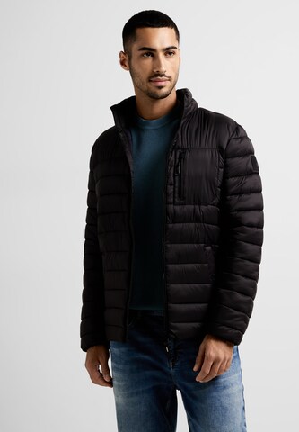 Street One MEN Between-Season Jacket in Black: front