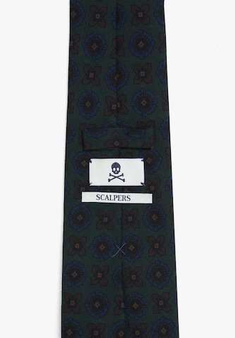 Scalpers Krawat w kolorze zielony
