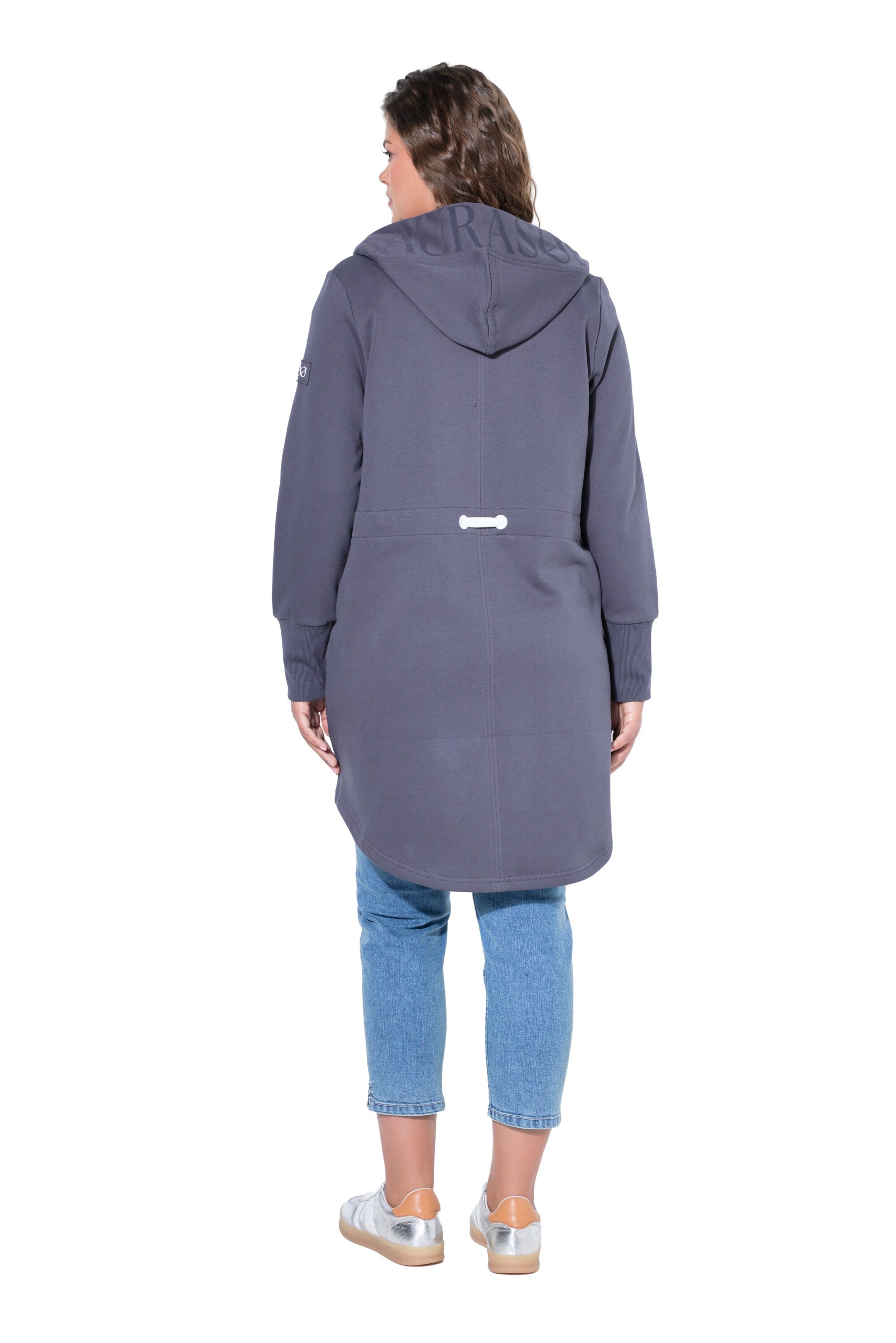 LAURASØN Sweatjacke in Grau