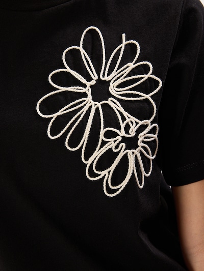 Trendyol Shirt in de kleur Beige / Zwart, Productweergave