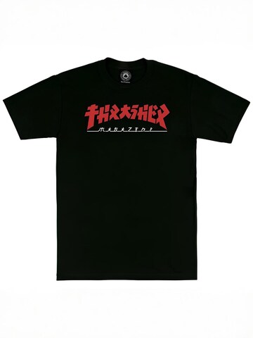 THRASHER Shirt 'GODZILLA' in Schwarz: Vorderseite