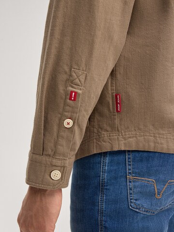 JOOP! Jeans Regular fit Button Up Shirt 'Hadi' in Beige