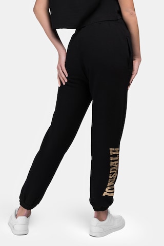 LONSDALE Tapered Broek 'Kerrysdale' in Zwart