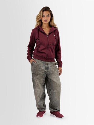 U.S. POLO ASSN. Sweat jacket in Purple