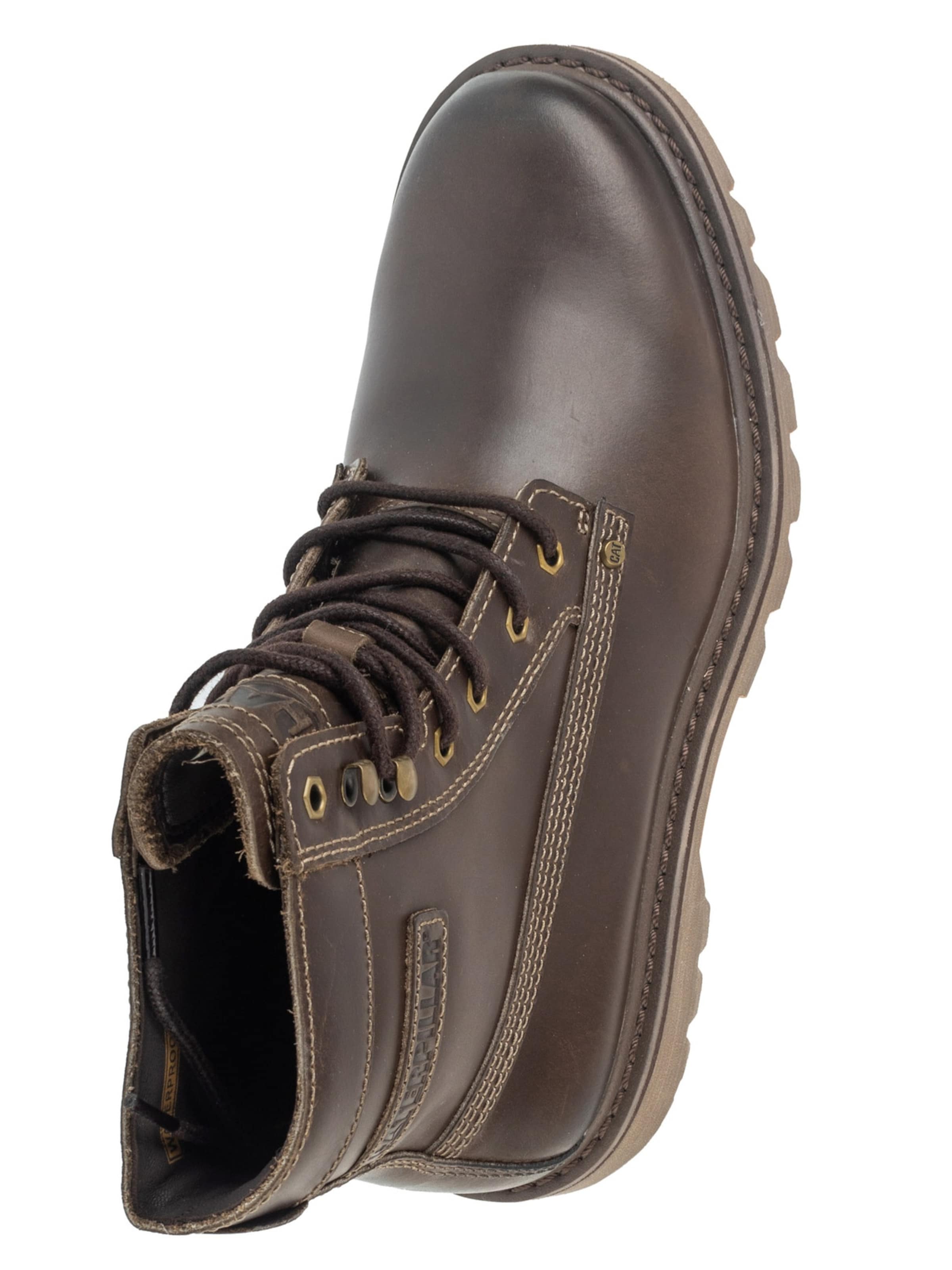 CATERPILLAR Lace-up boots 'Colorado Grader WP' in Brown