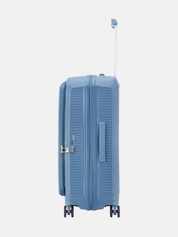 Roncato Trolleyväska 'RONCATO TROLLEY MEDIO 4R 67CM EXP. ARCADE DLX Valigie e Trolley' i blå