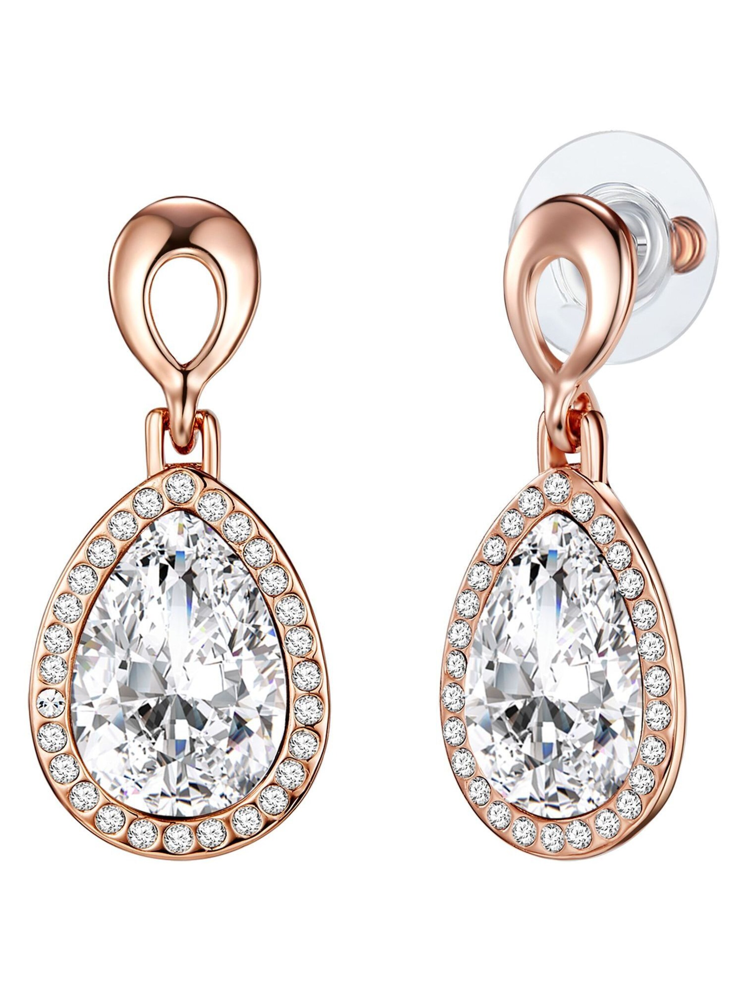 Lulu & Jane Oorbellen in Goud: voorkant