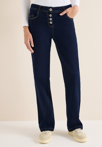 CECIL Loosefit Jeans in Blau: Vorderseite