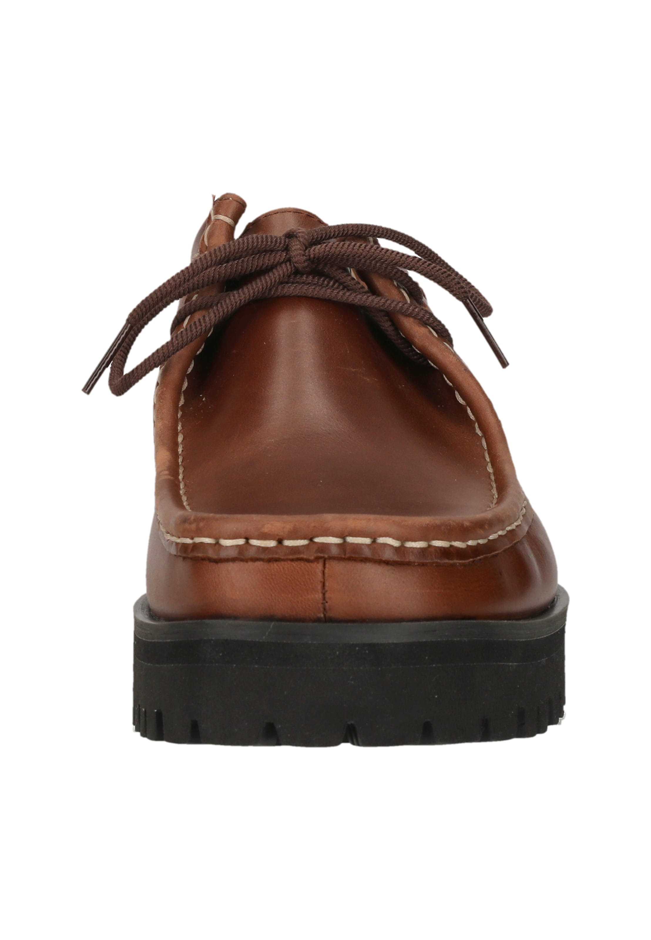 CLARKS Lace-up shoe 'Walla Yukoner' in Brown