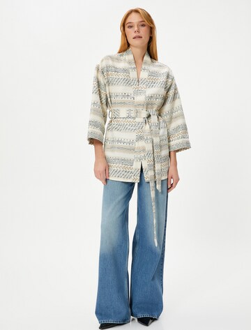 Koton Kimono in Beige