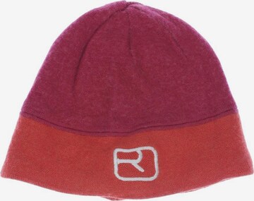 ORTOVOX Hat & Cap in One size in Pink: front