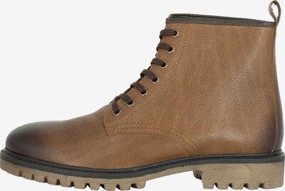 DreiMaster Vintage Bottines à lacets en camel, Vue avec produit